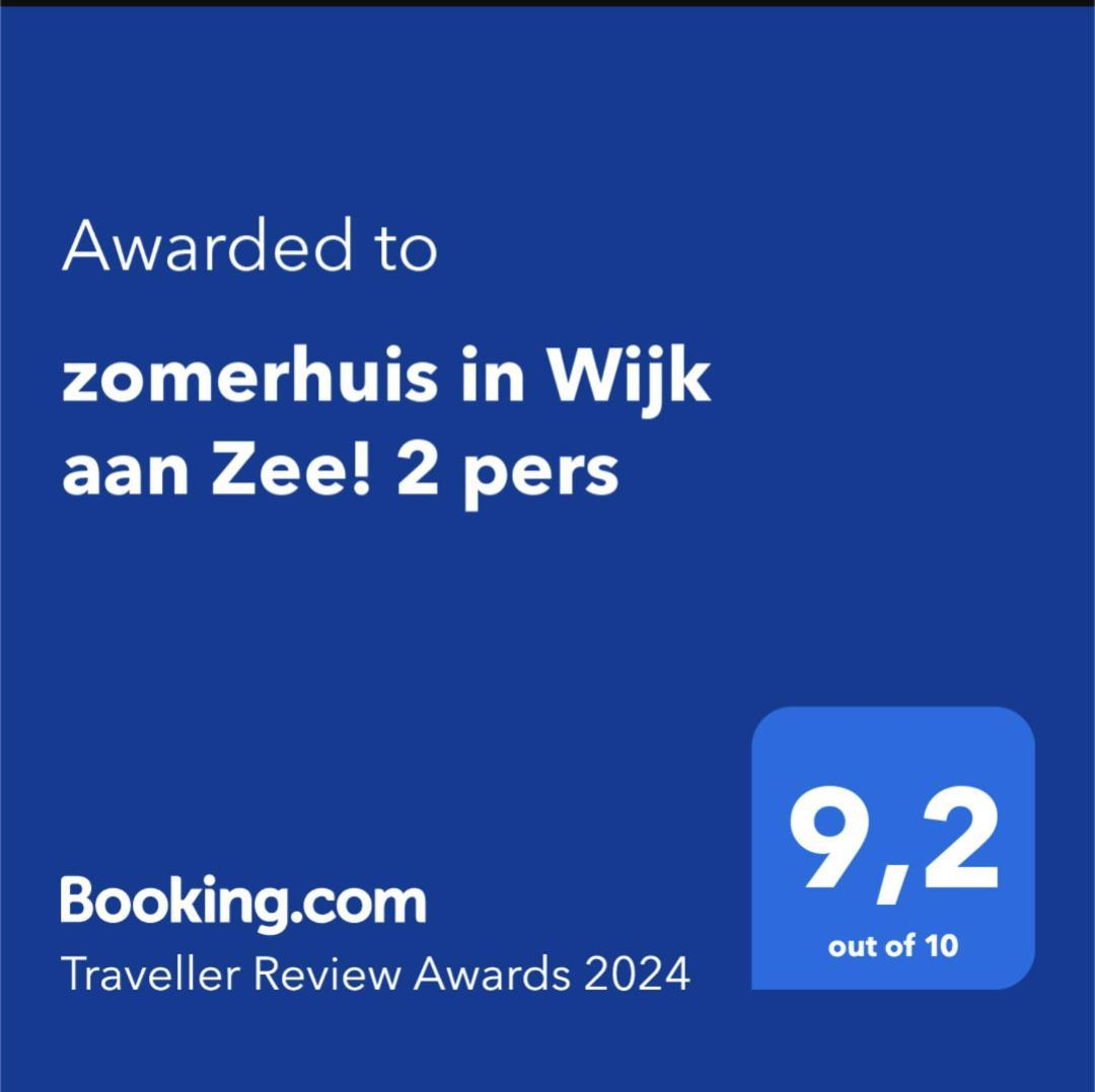 Zomerhuis In Wijk Aan Zee! 2 Pers Extérieur photo